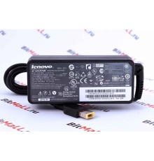 Блок питания (зарядка) ноутбука Lenovo 20V 3.25A прямоугольный штекер