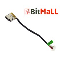 Разъём Питания ноутбука HP 250 G4 (Гнездо зарядки с кабелем)