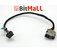 Разъём Питания ноутбука HP 15-g000sr f7r94ea (Гнездо зарядки с кабелем)