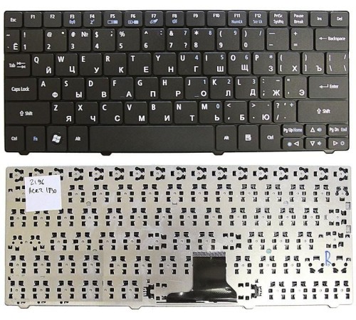 Клавиатура нетбуков ACER Aspire One 721, 751, 752, 1830, 1810 (11.6)
