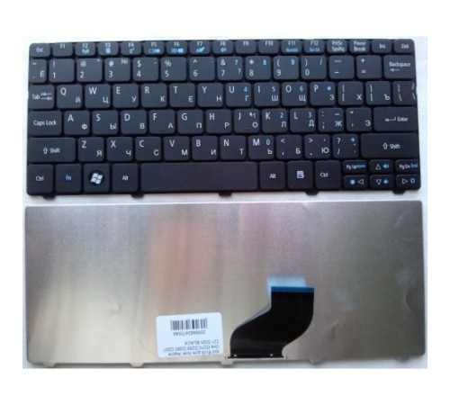 Клавиатура нетбуков ACER Aspire One D270, D257, D255, D260, One 521, One 522, Happy 2 (10.1)