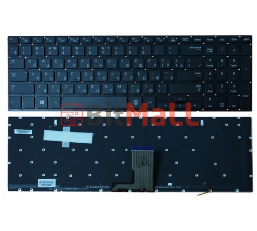 Клавиатура для ноутбука Samsung NP670Z5E с подсветкой