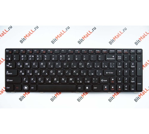 Клавиатура для Lenovo B580 черная