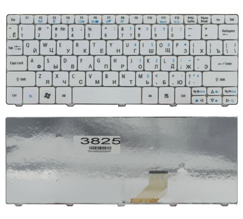 Клавиатура для PACKARD BELL DOT SE 2 белая