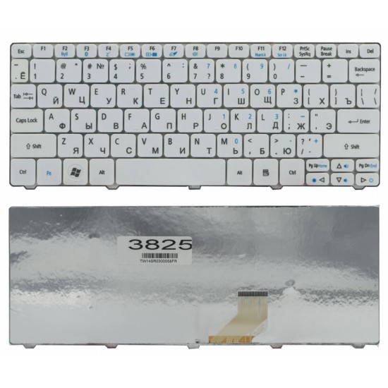 Клавиатура для eMachines 350-21G16i белая