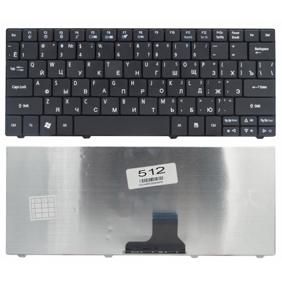 Клавиатура для Gateway LT27 черная