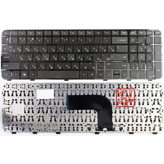 Клавиатура для ноутбука HP DV6-7053ER