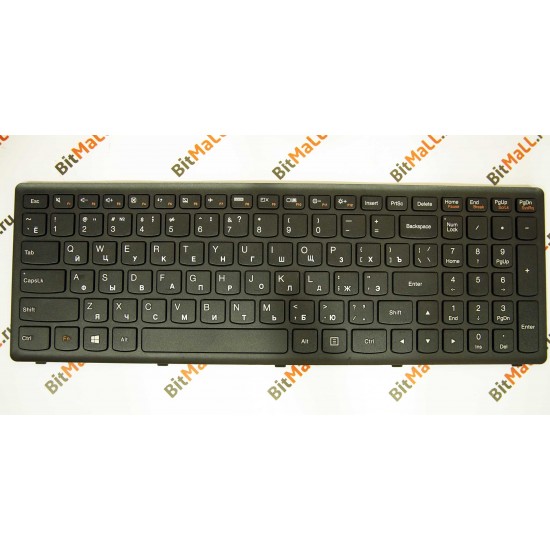 Клавиатура для Lenovo IdeaPad G500S с рамкой