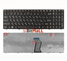 Клавиатура для Lenovo G770 черная