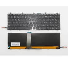Клавиатура для ноутбука MSI GE70 черная с подсветкой