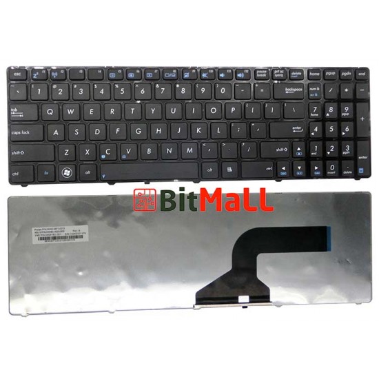 Клавиатура для Asus N73S черная