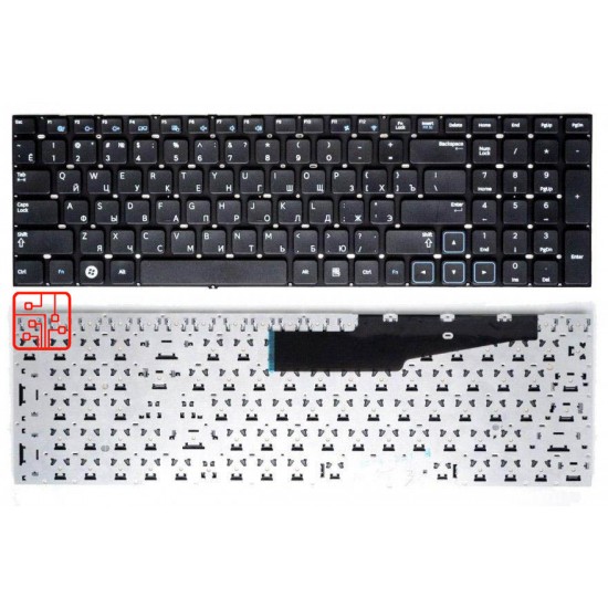 Клавиатура для Samsung NP305E7A черная