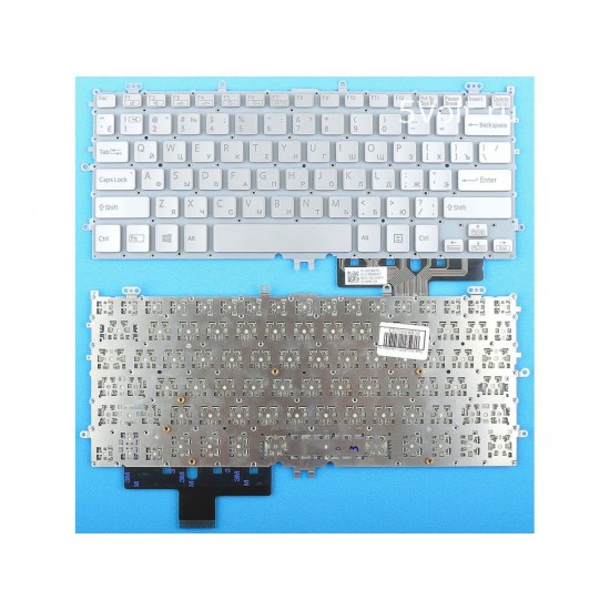 Клавиатура для ноутбука Sony SVP11 серебристая