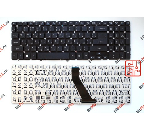 Клавиатура для ноутбука Acer V5-531 Aspire