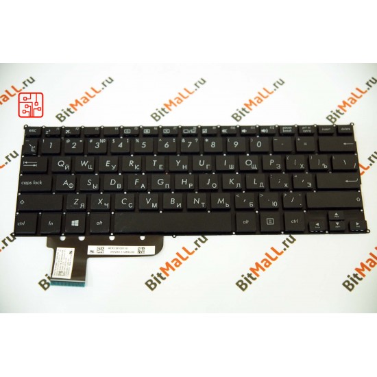 Клавиатура для ноутбука 0KNB0-1128RU00 Чёрная