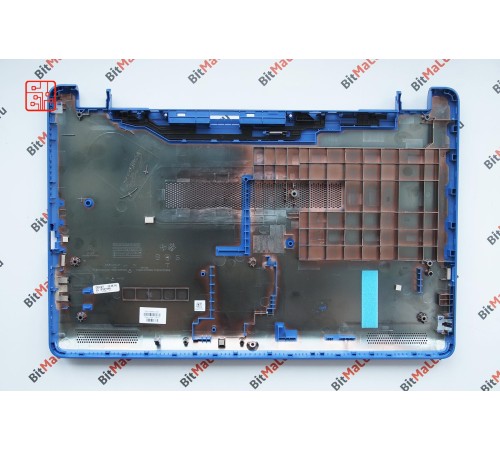 Новый | Поддон для ноутбука HP 15-BS021UR (нижняя часть корпуса, корыто, дно)