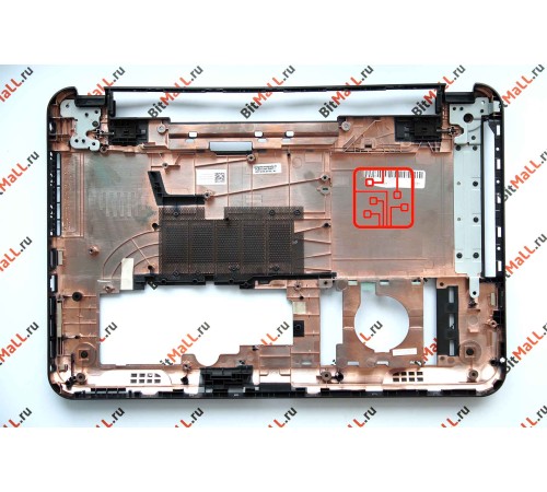 Поддон для ноутбука Dell 2521 (нижняя часть корпуса, корыто, дно AP0ZG000210, 043JVF, AP0SZ000410, FA0SZ000600)