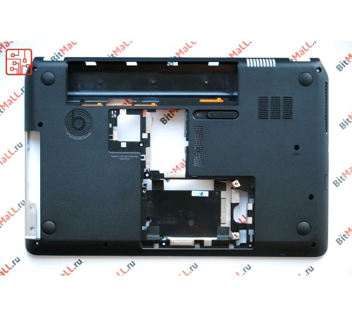 Поддон для ноутбука HP DV6-7000 (нижняя часть корпуса, корыто, дно)