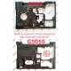 Новая | Нижняя  часть корпуса (поддон) для ноутбука Lenovo G505 — G505S