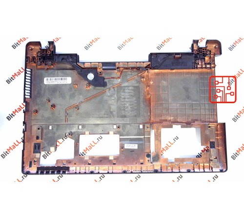 Поддон для ноутбука Asus X55A (нижняя часть корпуса)