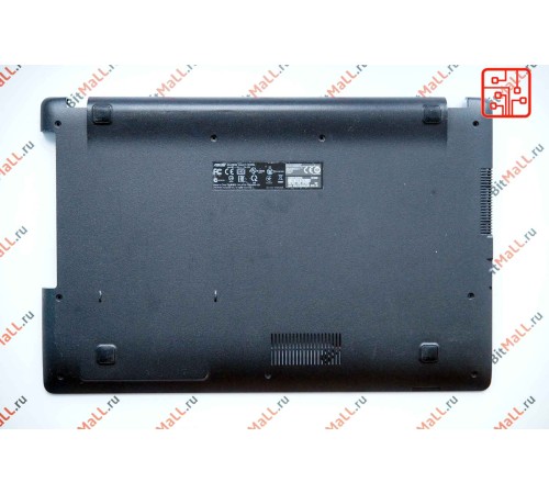 Поддон для ноутбука Asus D550C (нижняя часть корпуса, корыто, дно)