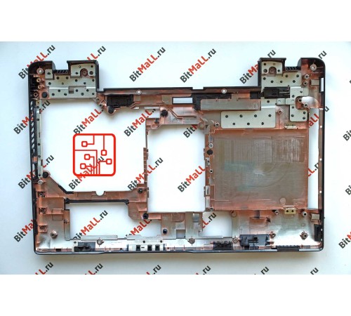 Поддон для ноутбука Lenovo Z570 (нижняя часть корпуса, корыто, дно)