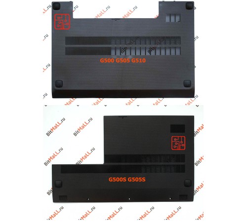 Крышка HDD, RAM для ноутбука Lenovo G500 G500S(заглушка отсека памяти и жёсткого диска)