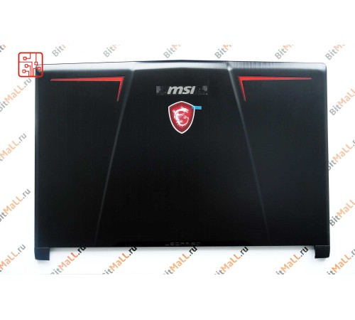 Крышка матрицы (экрана) для ноутбука MSI GE63 GE63VR 7RF 7RE Raider