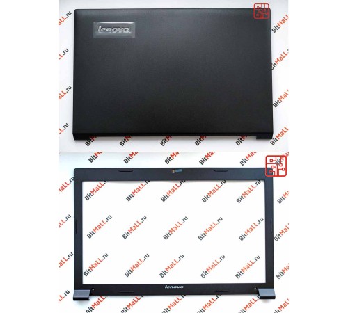 Крышка матрицы (экрана) в сборе с рамкой для ноутбука Lenovo B580E