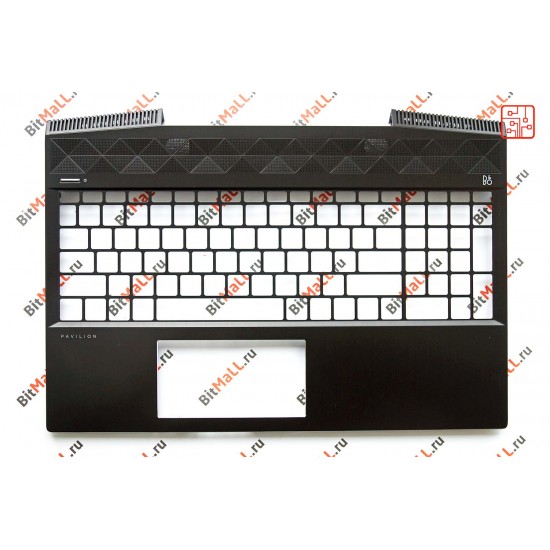 Верхняя часть корпуса (топкейс) для ноутбука AM28A000110 (панель тачпада, palmrest)