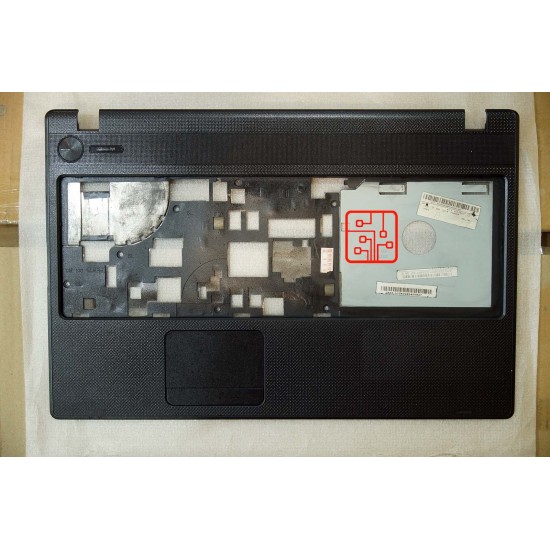 Верхняя часть корпуса (топкейс) для ноутбука Acer 5741ZG P613G25MIKK (панель тачпада, palmrest разбор)