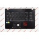 Верхняя часть корпуса (топкейс) для ноутбука Acer E5-523G (панель тачпада, palmrest разбор)