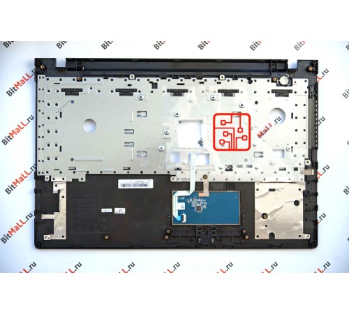 Новая | Верхняя часть корпуса (топкейс) для ноутбука Lenovo G70 (панель тачпада, palmrest)