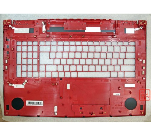 Новый | Топкейс для ноутбука MSI GE73 (Верхняя часть корпуса)