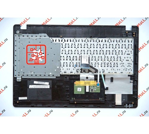 Верхняя часть корпуса (топкейс) для ноутбука Asus D550C  (панель тачпада, palmrest)