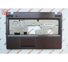 Верхняя часть корпуса (топкейс) для ноутбука Lenovo Z570 (панель тачпада, palmrest)