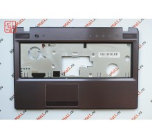 Верхняя часть корпуса (топкейс) для ноутбука Lenovo Z570 (панель тачпада, palmrest)