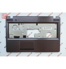 Верхняя часть корпуса (топкейс) для ноутбука Lenovo Z570 (панель тачпада, palmrest)