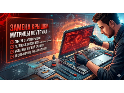 Как заменить крышку матрицы ноутбука: пошаговая инструкция