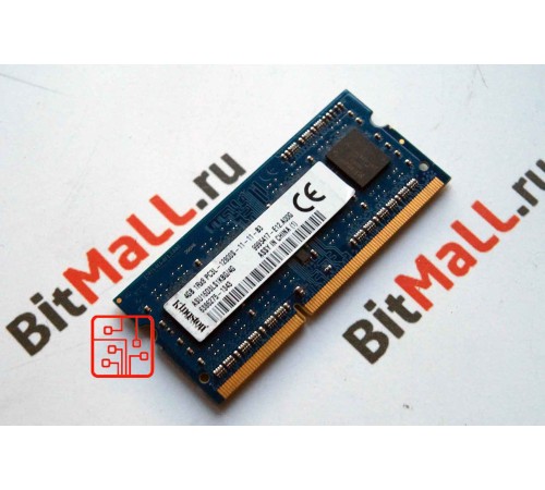 Оперативная память 4GB 1RX8 PC3L-12800S-11-11-B3