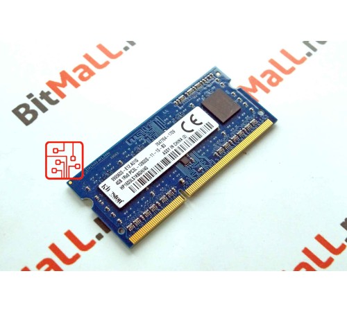 Оперативная память 4Gb 1Rx8 PC3L-12800S-11-12-B4