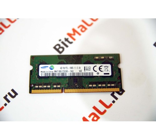 Новая Оперативная память 4GB 1RX8 PC3L-12800S-11-13-B4